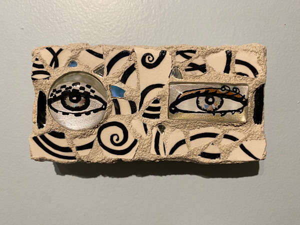 Reflector XXVII (Eye Mosaic #27) by Lisa Shinault