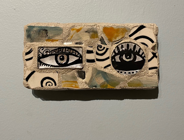 Reflector XXIX (Eye Mosaic #29) by Lisa Shinault