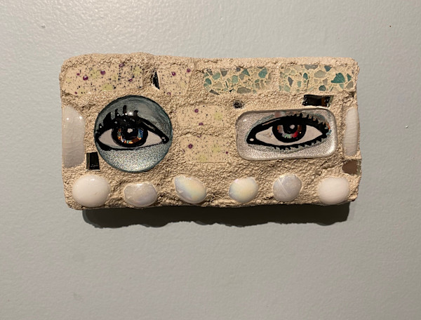 Reflector XXVI (Eye Mosaic #26) by Lisa Shinault