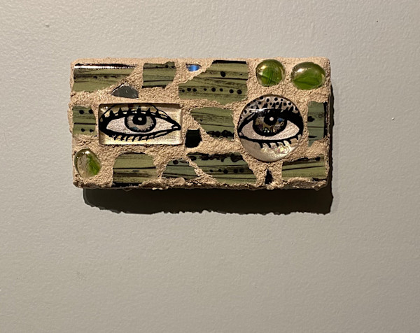 Reflector XXV (Eye Mosaic #25) by Lisa Shinault