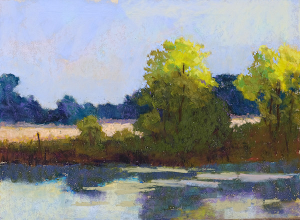 Debolt Pond by carol strock wasson