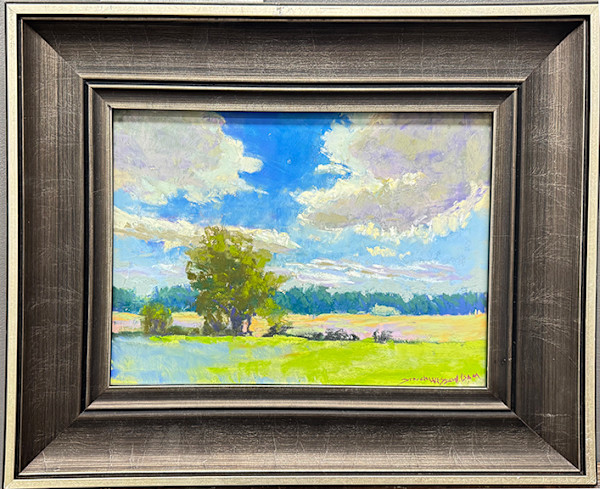 Summer Cloud Study by carol strock wasson
