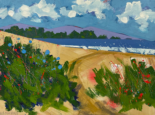 Paths in the Sand by Linda Blackerby Art