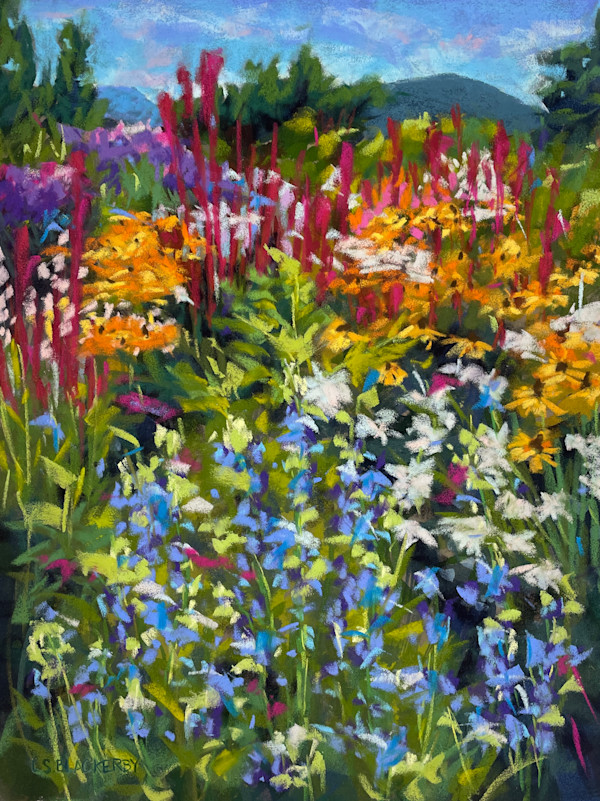 V.T. Flower Farm #1 by Linda Blackerby Art, Image 4.