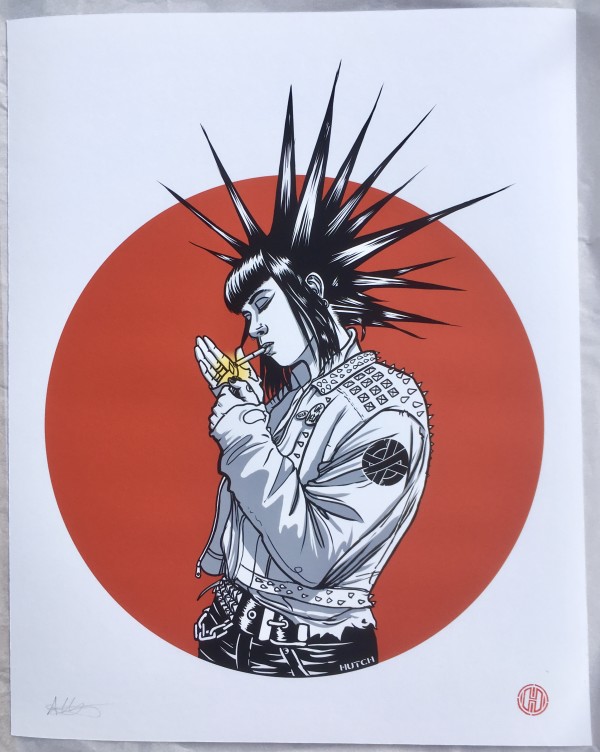 Smoking Punk by Hutch