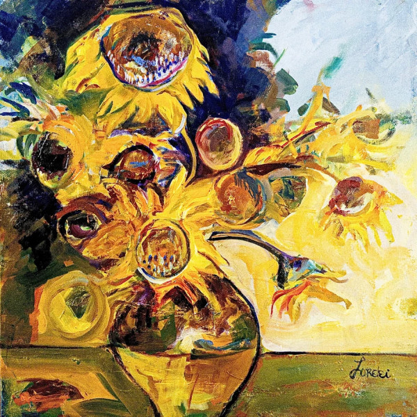 Sunflowers 21 by Lorelei French Sowa