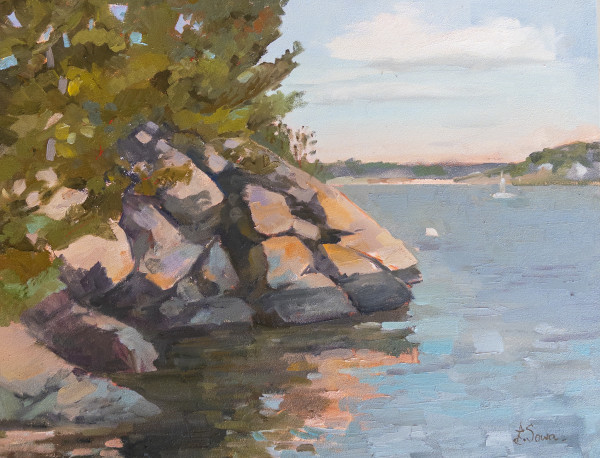 Sea Rock by Lorelei French Sowa