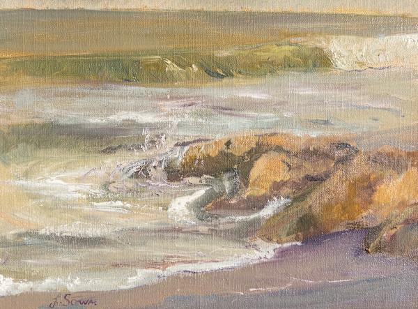 Beach Rocks by Lorelei French Sowa