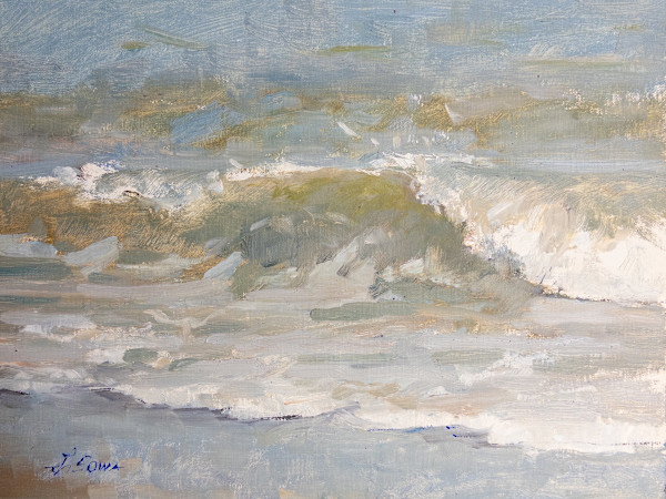 Wave study 1 by Lorelei French Sowa