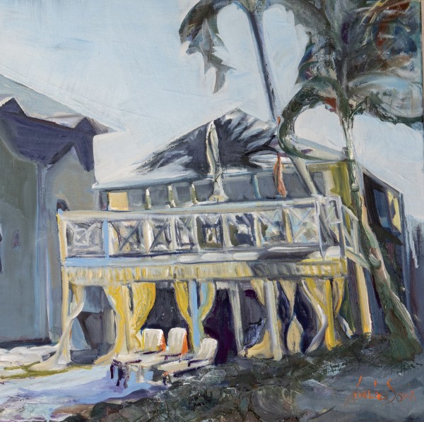 The Yellow Cabaña House by Lorelei French Sowa