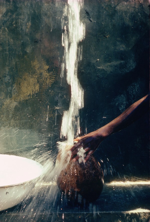 Water splashing, Ghana by Kay Chernush