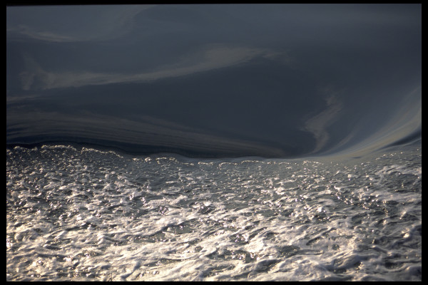 Untitled (Water, swirls and foam 3)