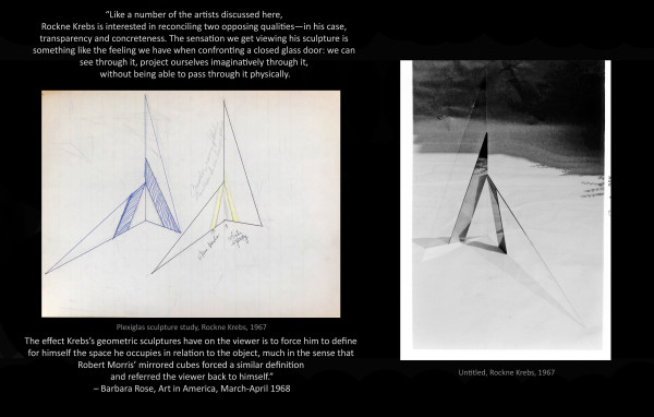 Untitled (drawings on both sides), PD-197-1967 by Rockne Krebs