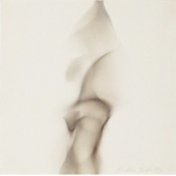 Untitled, 1973. Smoke Drawing, Spencer Museum of Art Collection by Rockne Krebs