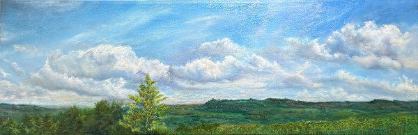 Above the Fingerlakes by Rosemary Pergolizzi