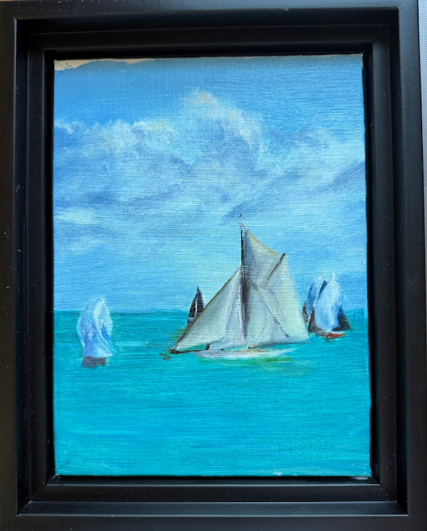 Off the Coast of Monaco by Rosemary Pergolizzi