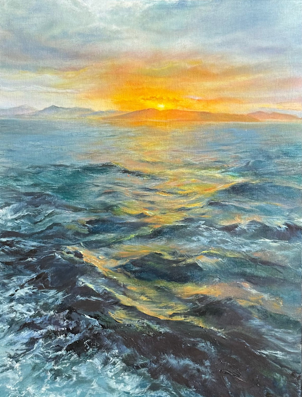 Sunrise Over Livorno by Rosemary Pergolizzi