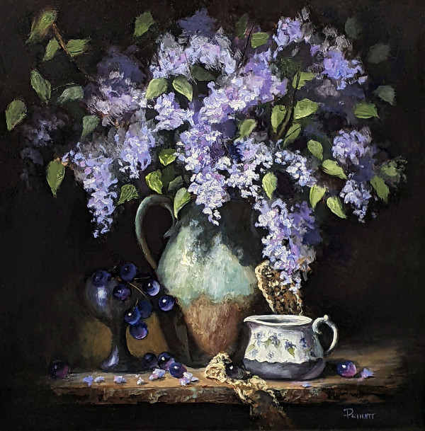 Lilacs And Lace by Pamela Hiatt