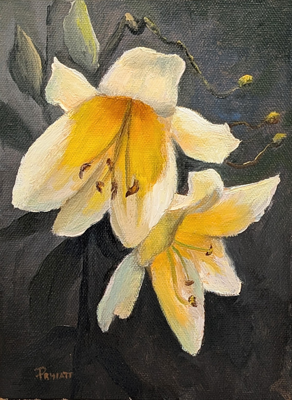 Lilies In The Sun by Pamela Hiatt, Image 1.