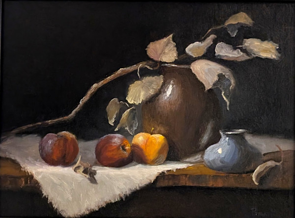 Peaches And Light by Pamela Hiatt