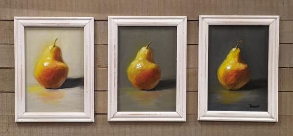 Three Faces Of A Pear by Pamela Hiatt