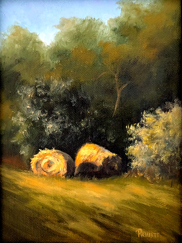 Two Bales by Pamela Hiatt