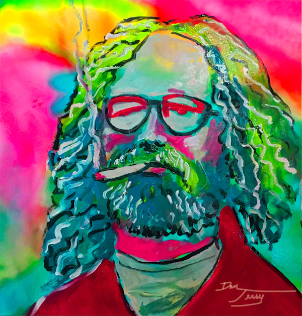 Jerry Garcia (Artist Proof) by Dan Terry
