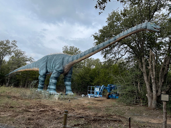 Dinosaur Park Dinosaur painting by Dan Terry, Image 1.
