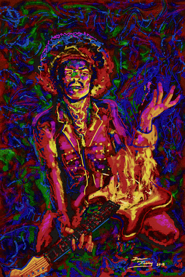 Jimi 1/250 by Dan Terry