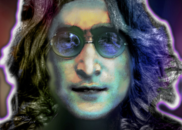 John Lennon Portrait by Dan Terry