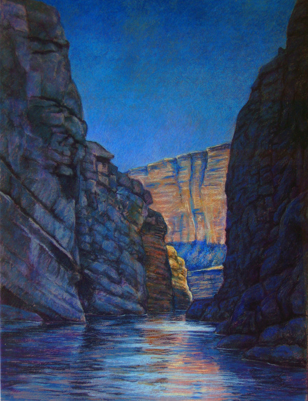 santa elena canyon 1/25 by Dan Terry