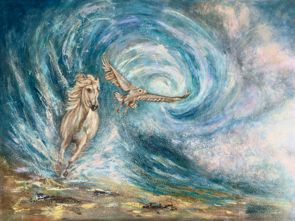Through the Barrel: Flight and Gallop United by Jenn Royster, Image 3.