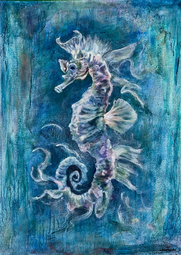Ethereal Drift of the Seahorse by Jenn Royster