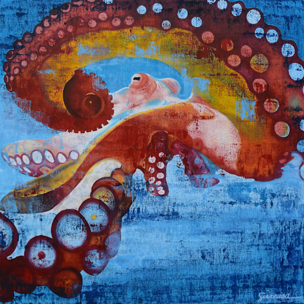 Vitamin SEA, Octopus, Number 3 by Julie Siracusa, Image 1.