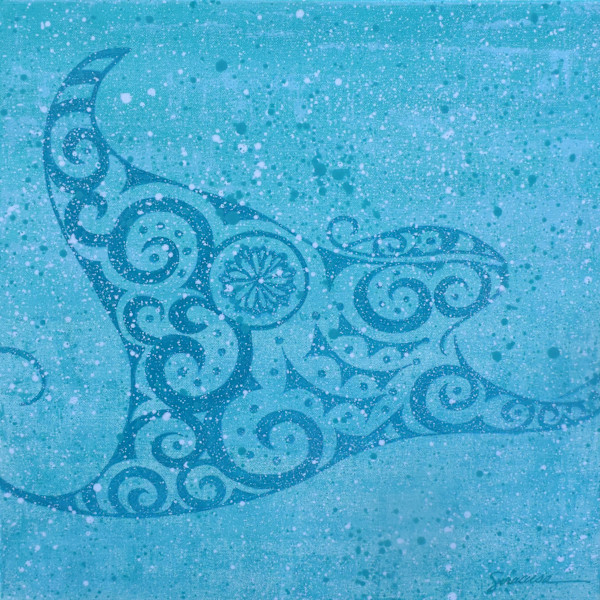 Fleur de SEA, Stingray, Number 1, Original by Julie Siracusa, Image 1.