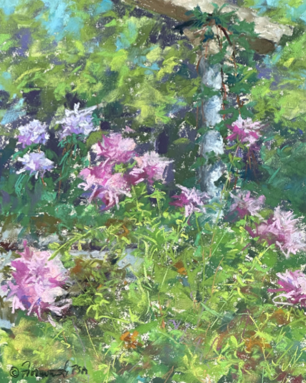 Flower Garden - Codman Estate by Jeff Fioravanti