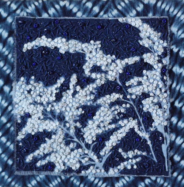 Blue Garden 3 by Linda Farrelly