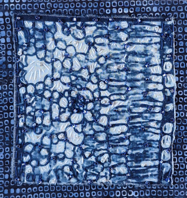 Blue Garden 7 by Linda Farrelly