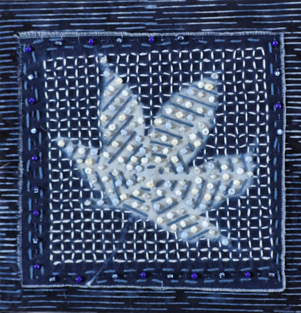 Blue Garden 10 by Linda Farrelly