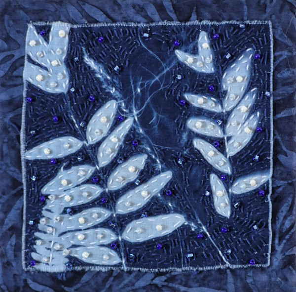 Blue Garden 11 by Linda Farrelly