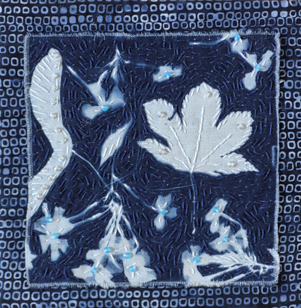 Blue Garden 14 by Linda Farrelly, Image 1.