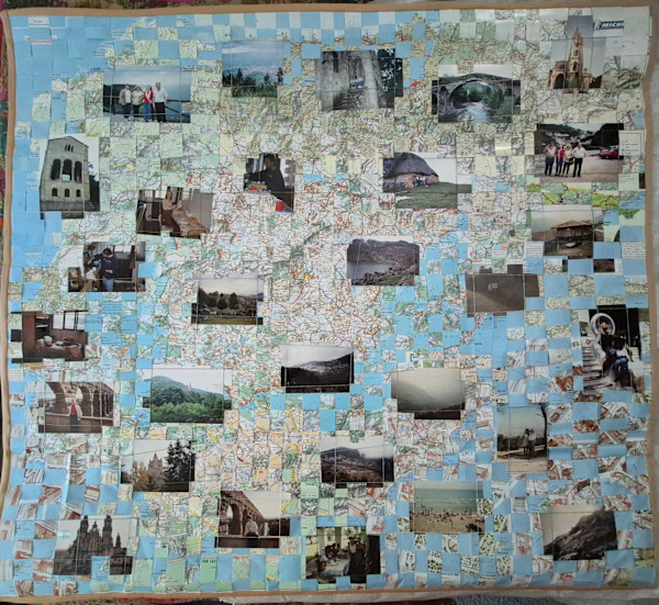 Spain collage by Linda Farrelly, Image 1.