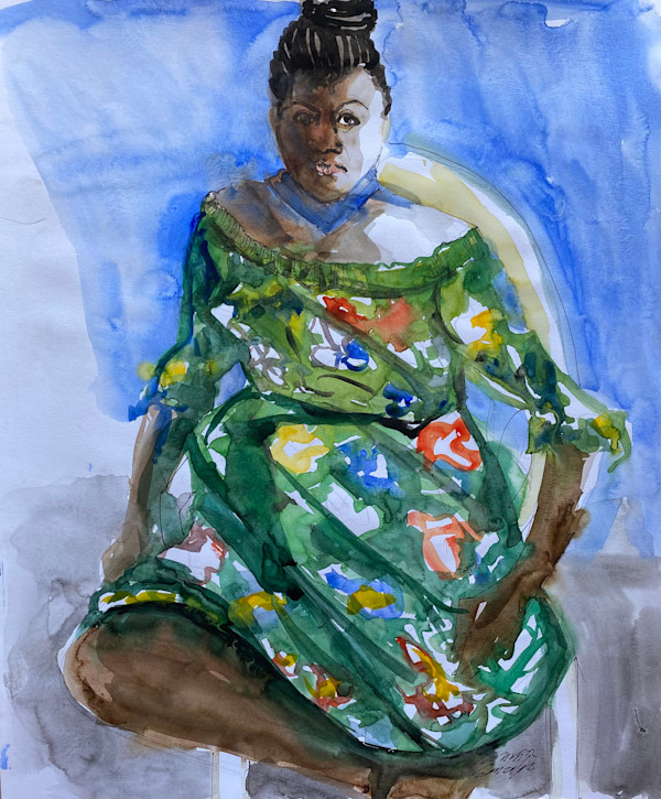 La niña grávida by Nelson González
