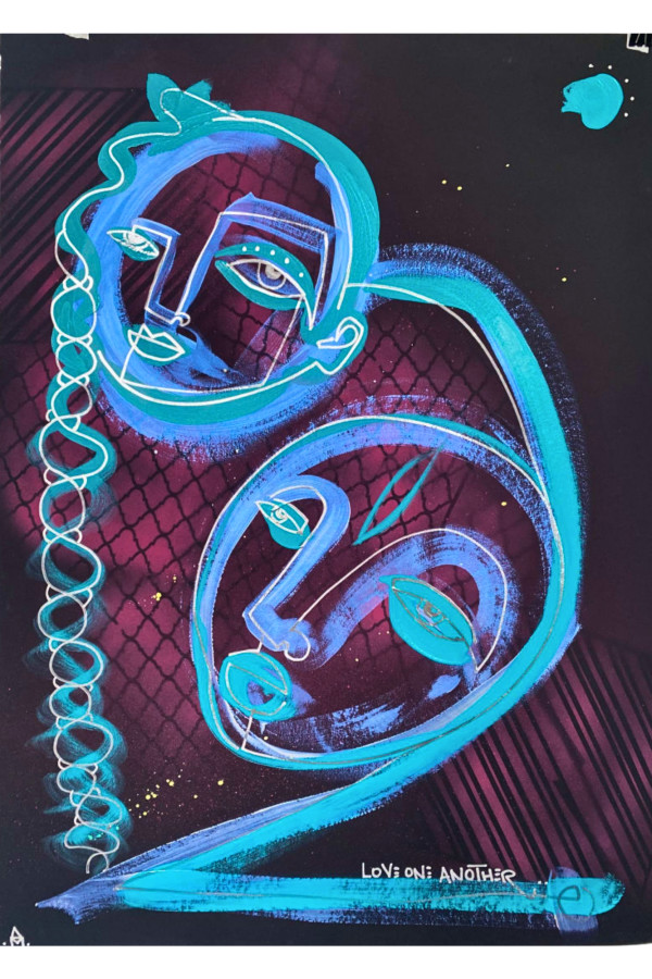 Love One Another by Alice Mizrachi