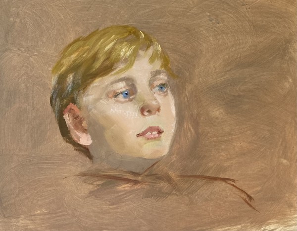 Portrait of Weston by Sarah Griffin Thibodeaux