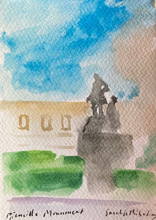 Bienville Monument by Sarah Griffin Thibodeaux, Image 1.