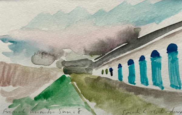 French Quarter Sunset by Sarah Griffin Thibodeaux