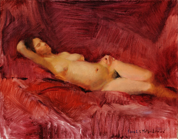 Nude in Red