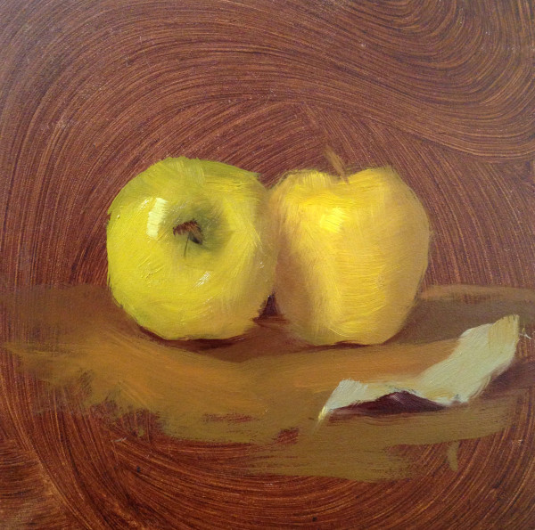 Apples and Leaf
