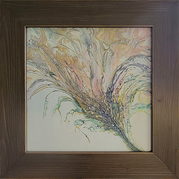 Flora Embellished in Gold by Studio Relics by Linda joy Weinstein